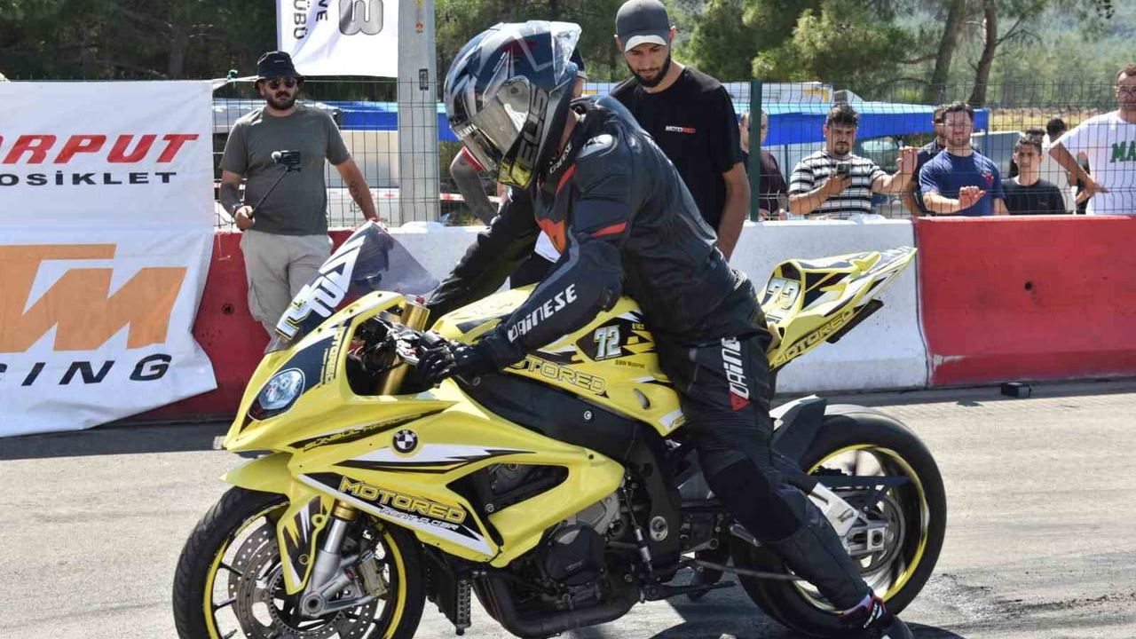 Kepez'de Türkiye Motodrag Şampiyonası 2. Ayak yarışları Yeni Drag Pisti'nde devam ediyor