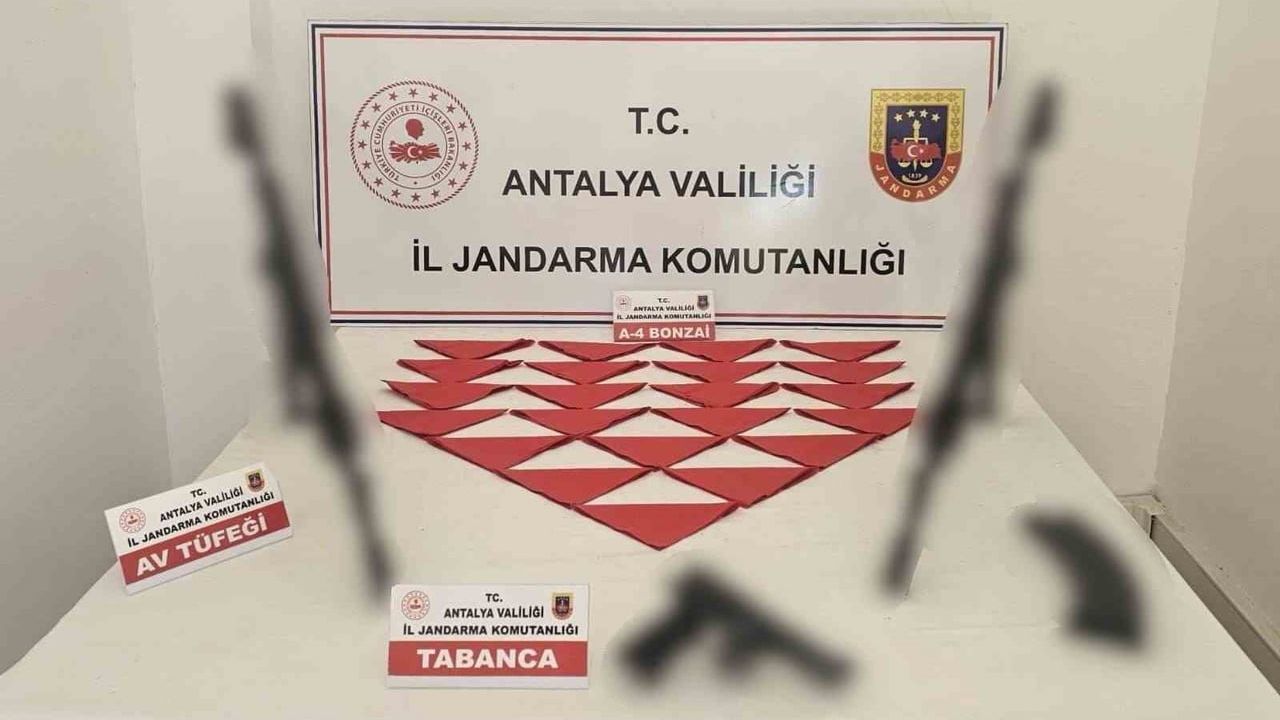 Kepez’de uyuşturucu ve ruhsatsız silah operasyonu: 2 gözaltı