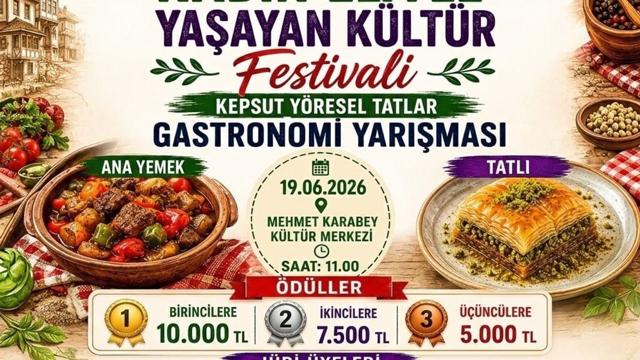 Kepsut'ta Kadın Eliyle Yaşayan Kültür Festivali 19 Haziran 2026'da düzenlenecek