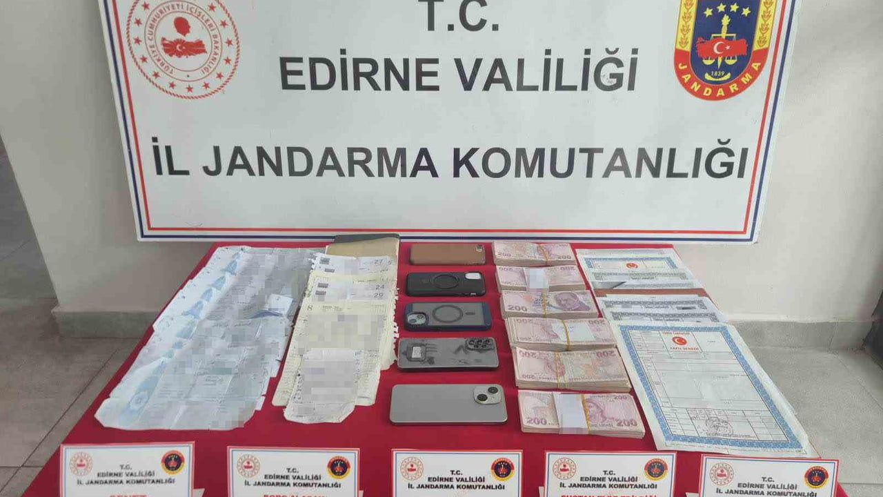 Keşan'da 6 şüpheli tefecilik iddiasıyla gözaltına alındı