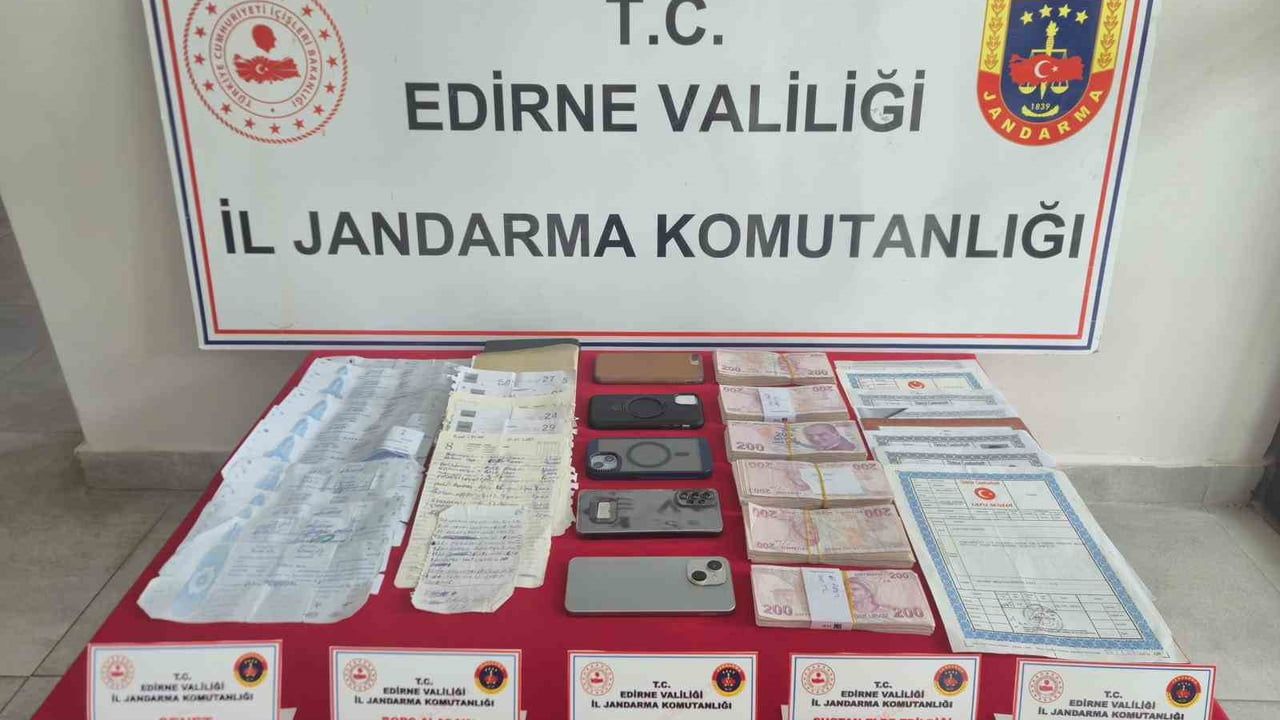 Keşan'da tefecilik iddiasıyla gözaltına alınan 6 şüpheli tutuklandı