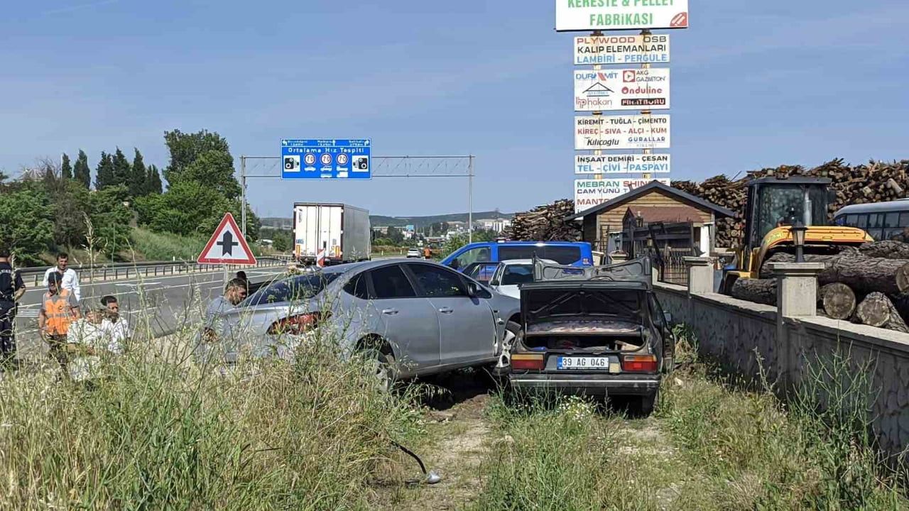 Keşan'da trafik kazası: 2 kişi yaralandı