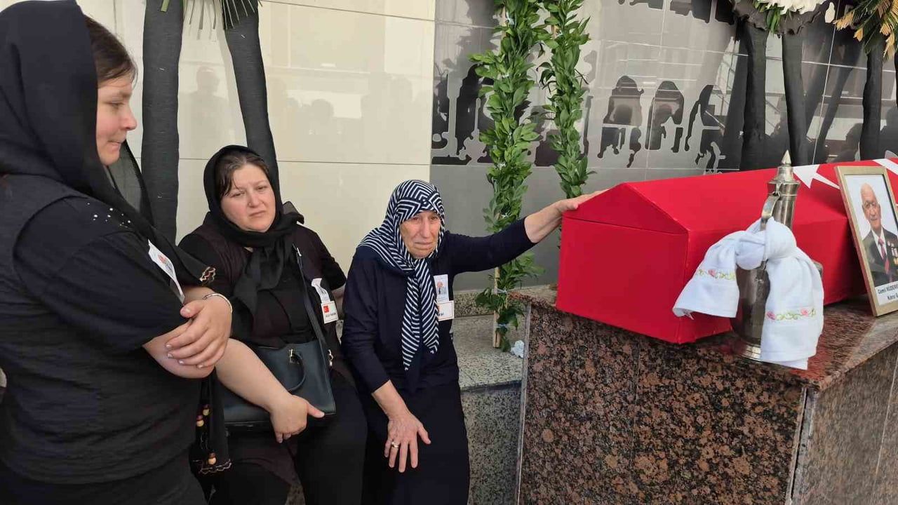 Kıbrıs gazisi Müderrisoğlu son yolculuğuna uğurlandı
