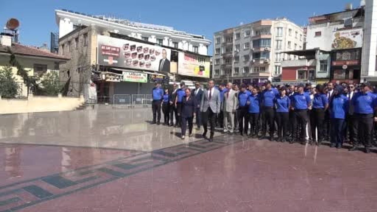 Kilis’te 6 Haziran Ceza İnfaz Personeli Günü töreni: Atatürk Anıtı'na çelenk sunuldu