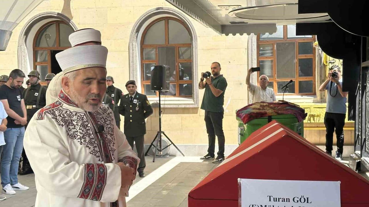 Kırıkkale'deki patlamada hayatını kaybeden Turan Göl Çankırı'da toprağa verildi
