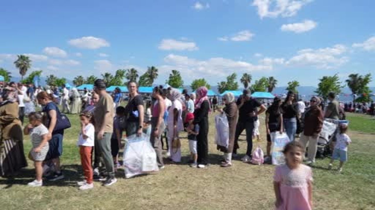 Kocaeli'de babalar çocuklarıyla Babalar Günü'nde bir araya geldi