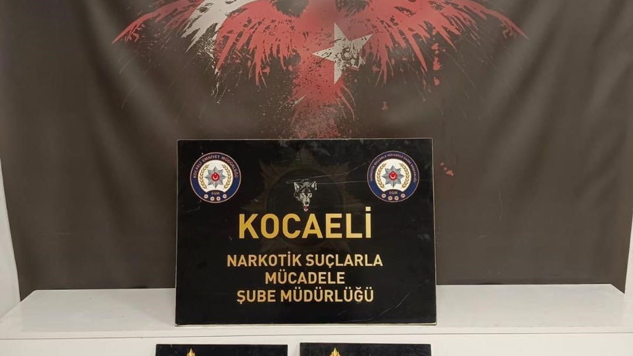 Kocaeli'de uyuşturucu operasyonunda iki şüpheli tutuklandı