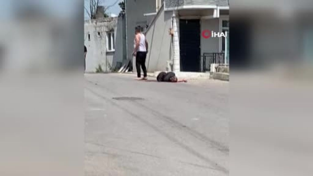 Kocaeli Dilovası'nda tartışma sokakta bıçaklı saldırıya dönüştü: 5 çocuk annesi kadın ağır yaralandı