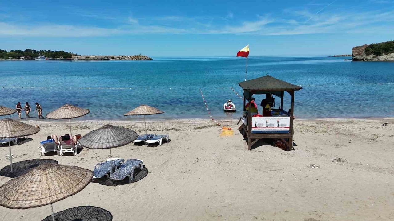 Kocaeli'nin 9 mavi bayraklı plajı yaz sezonuna hazır
