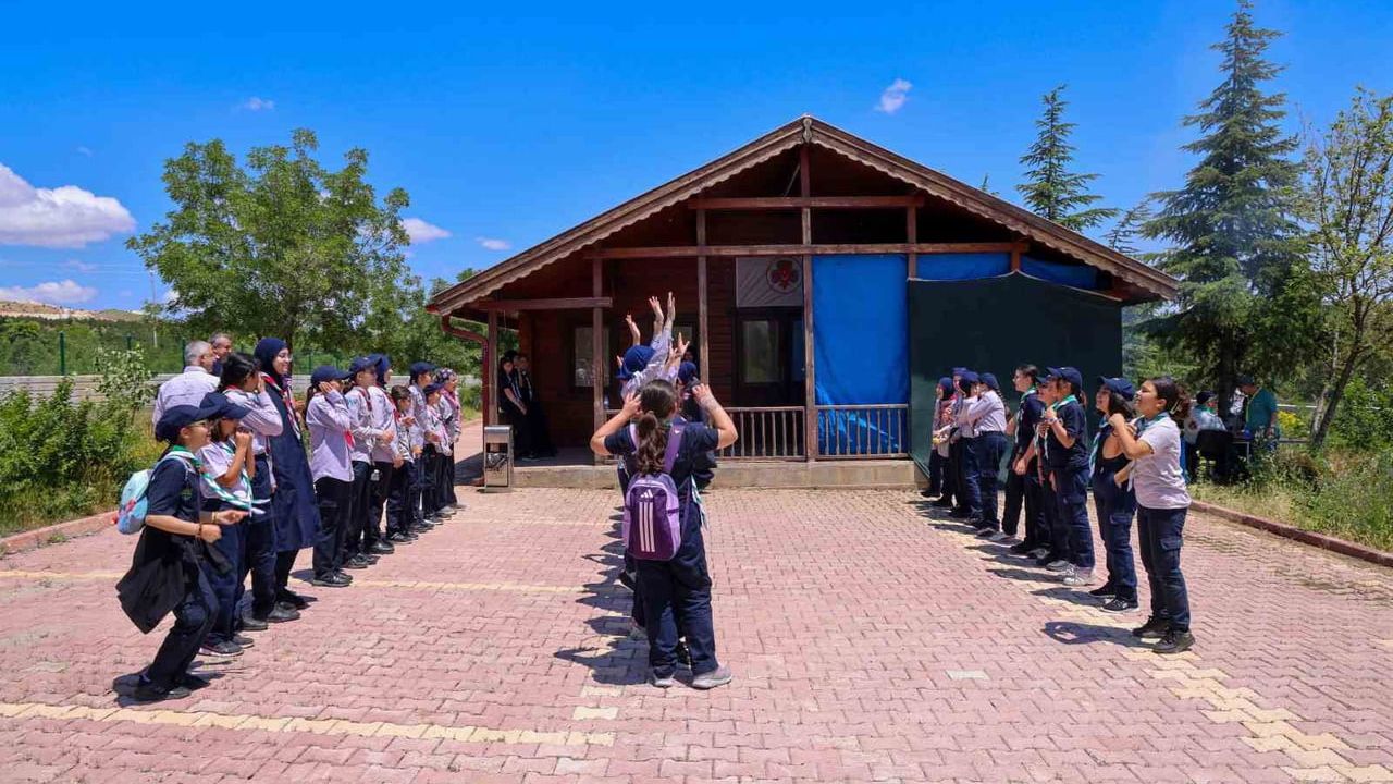 Konya izcileri Meram Dutlukır Millet Bahçesi'nde buluştu