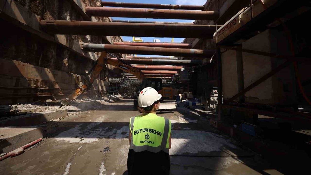 Körfezray Metro Hattı yer altında ilerliyor: TBM'lerle tünel kazıları ve segment imalatları sürüyor