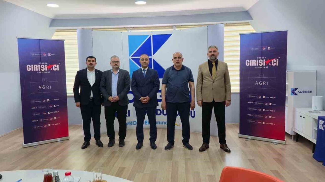 KOSGEB Ağrı Müdürlüğü'nde girişimci seçmeleri yapıldı