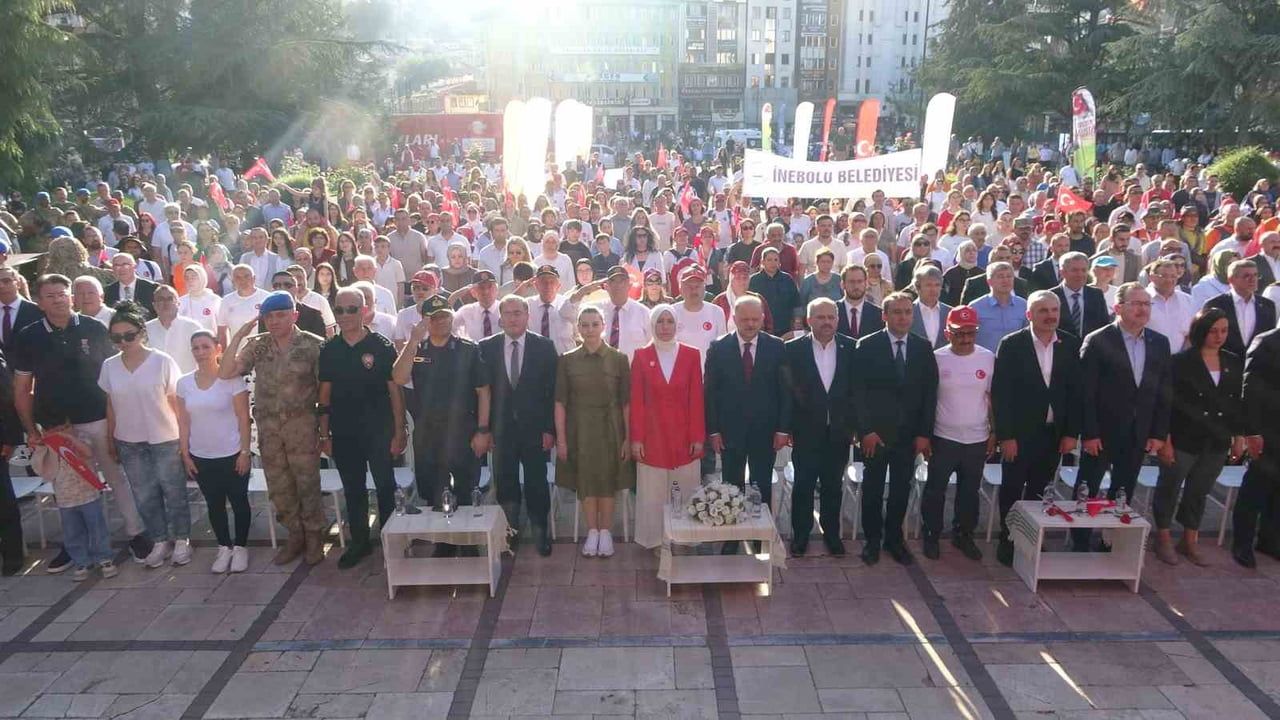 Kurtuluş Savaşı’ndaki milli ruh 95 kilometre yürüyüşle yaşatıldı
