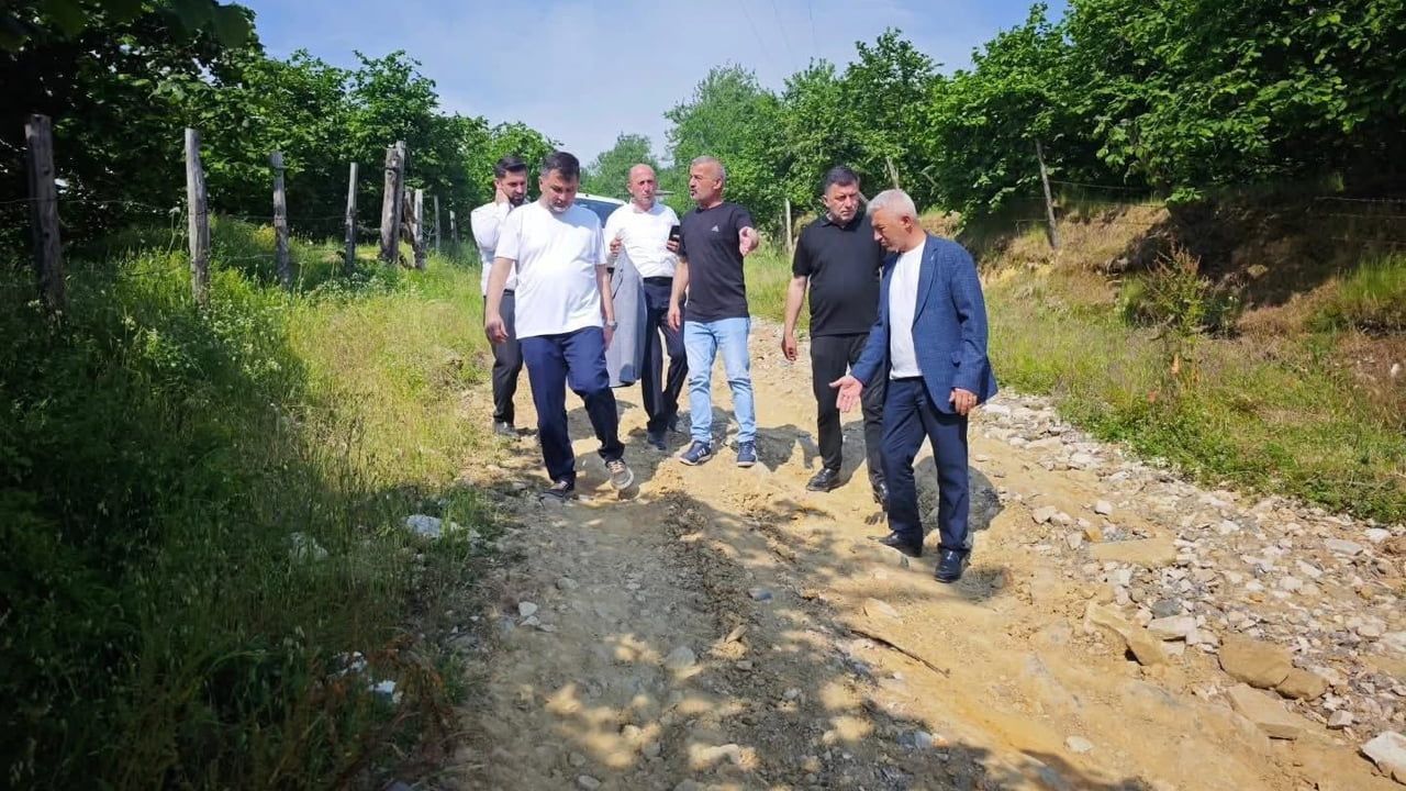 Kurukavak köyü yolu 7 kilometrelik güzergahla asfalta kavuşuyor