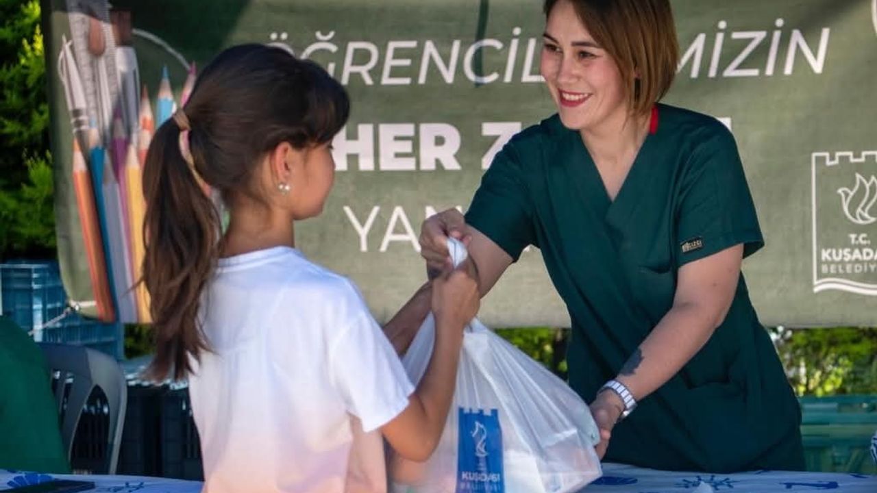 Kuşadası'nda 6-12 yaş öğrenciler için 122 bin 855 beslenme paketi desteği (2025-2026)
