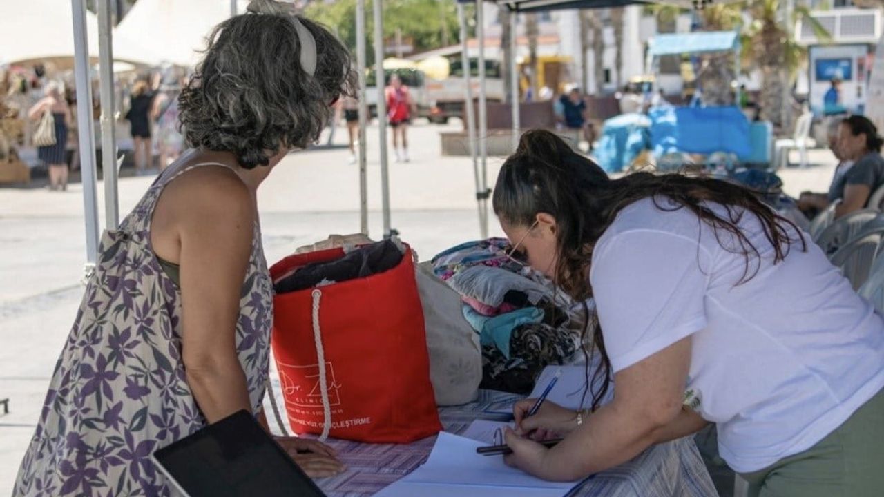 Kuşadası'nda Takas Dükkanı üçüncü kez: Kullanılmayan eşyalar yeniden değerlendirildi