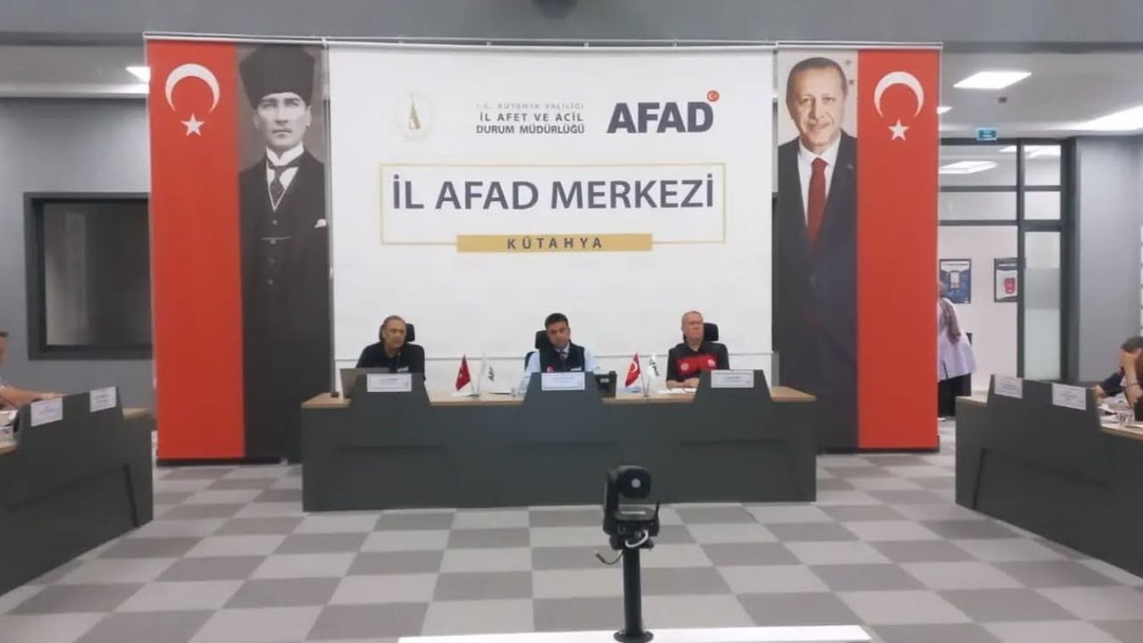 Kütahya'da deprem tatbikatı: yerel düzeyde koordinasyon test edildi
