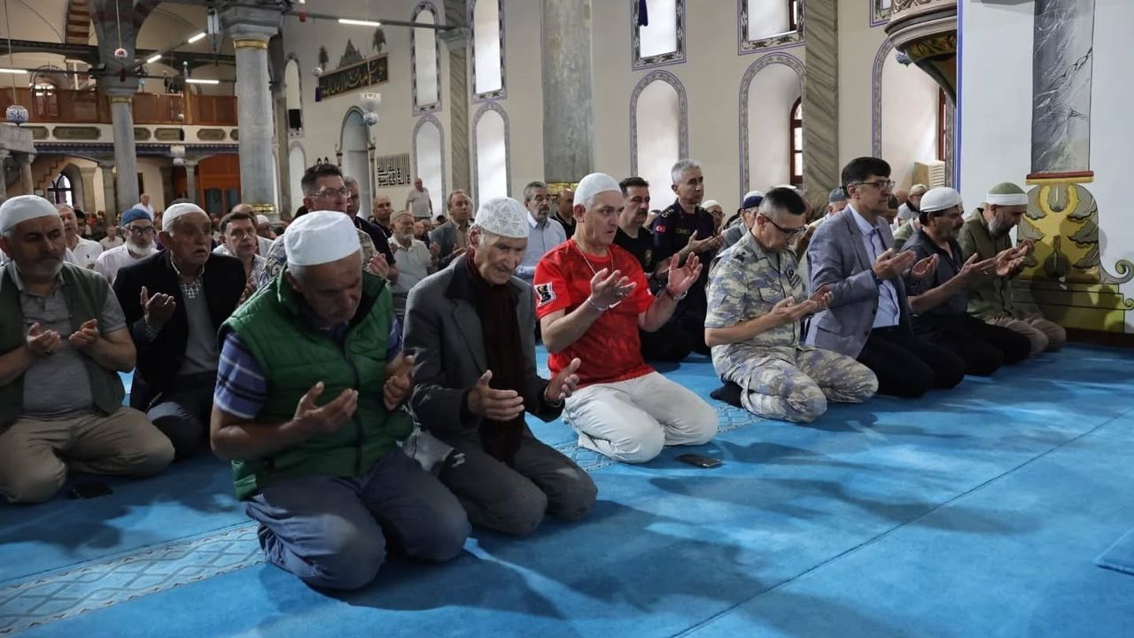 Kütahya'da Jandarma Haftası'nda şehitler için mevlid programı düzenlendi
