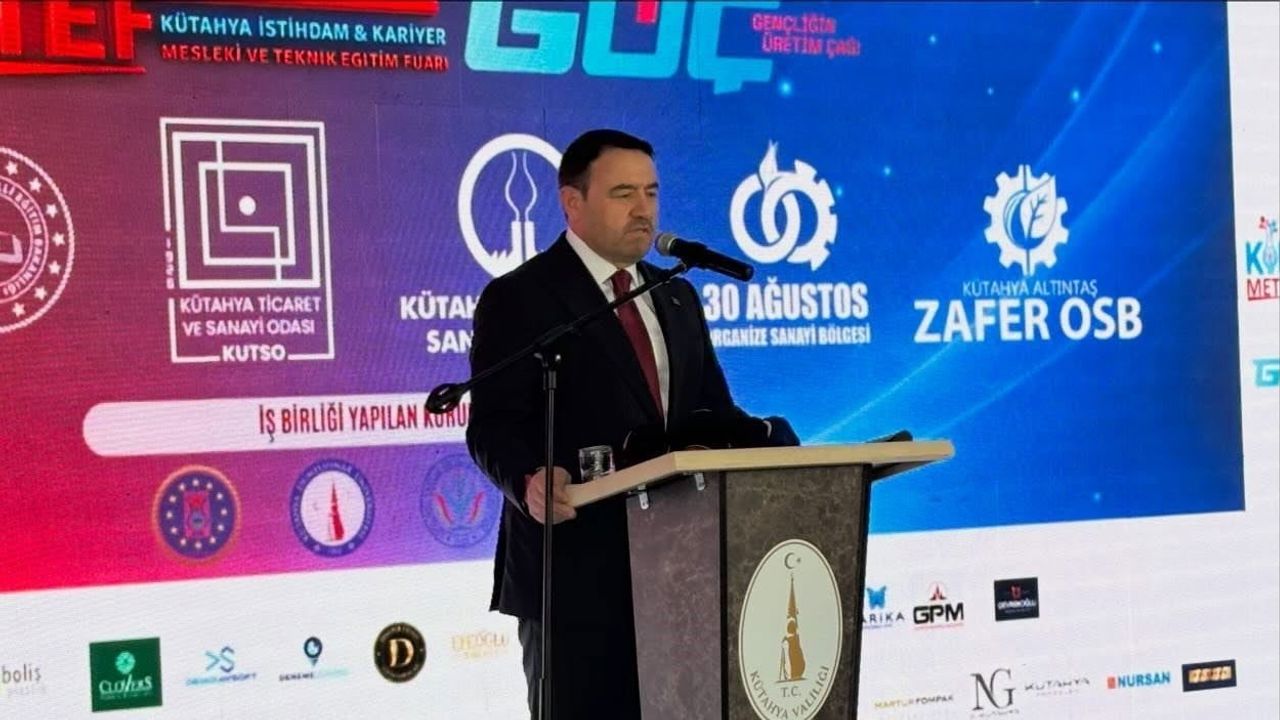 Kütahya'da KİKAF/METEF açılışı: Mesleki eğitim ile istihdam buluşuyor
