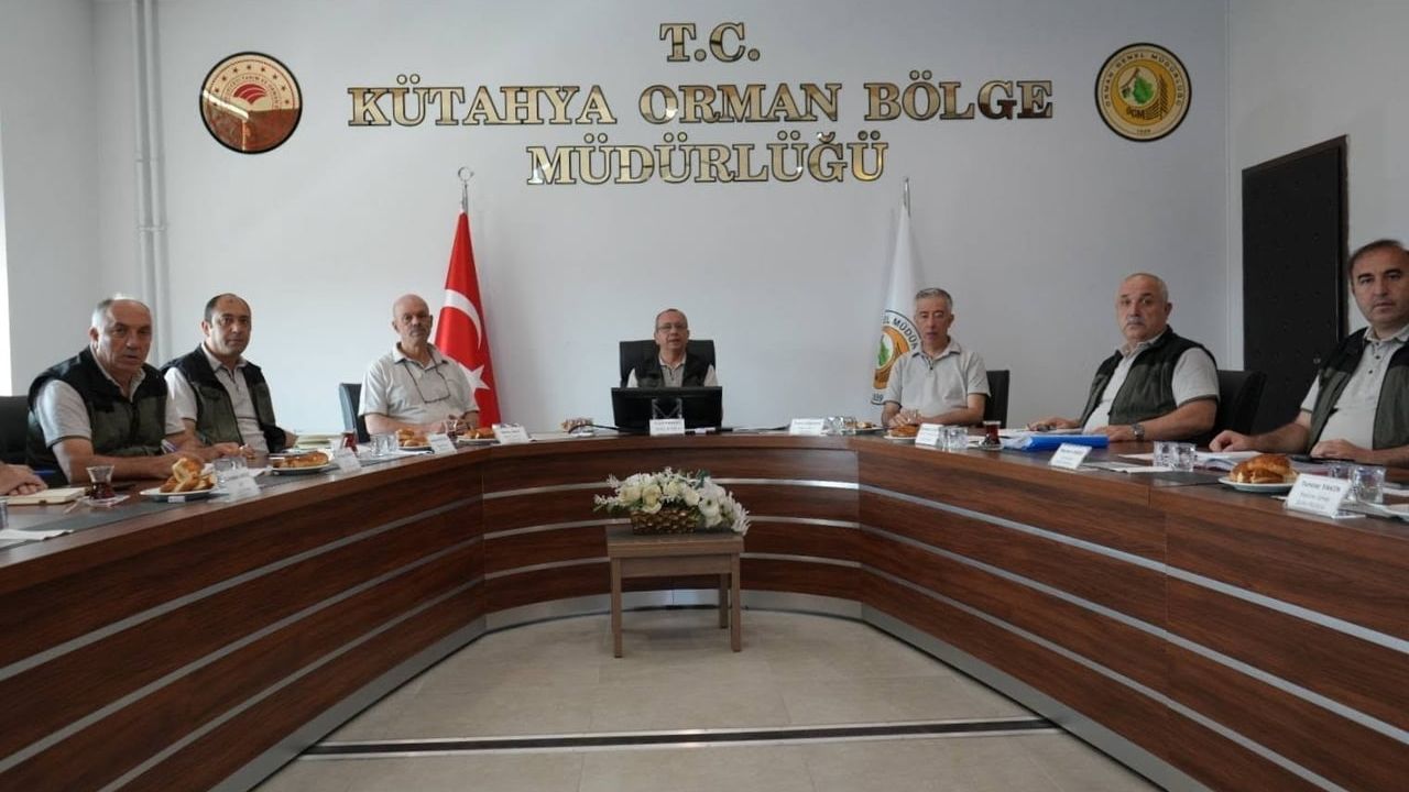 Kütahya Orman Bölge Müdürlüğü'nde 2026 faaliyetleri değerlendirildi