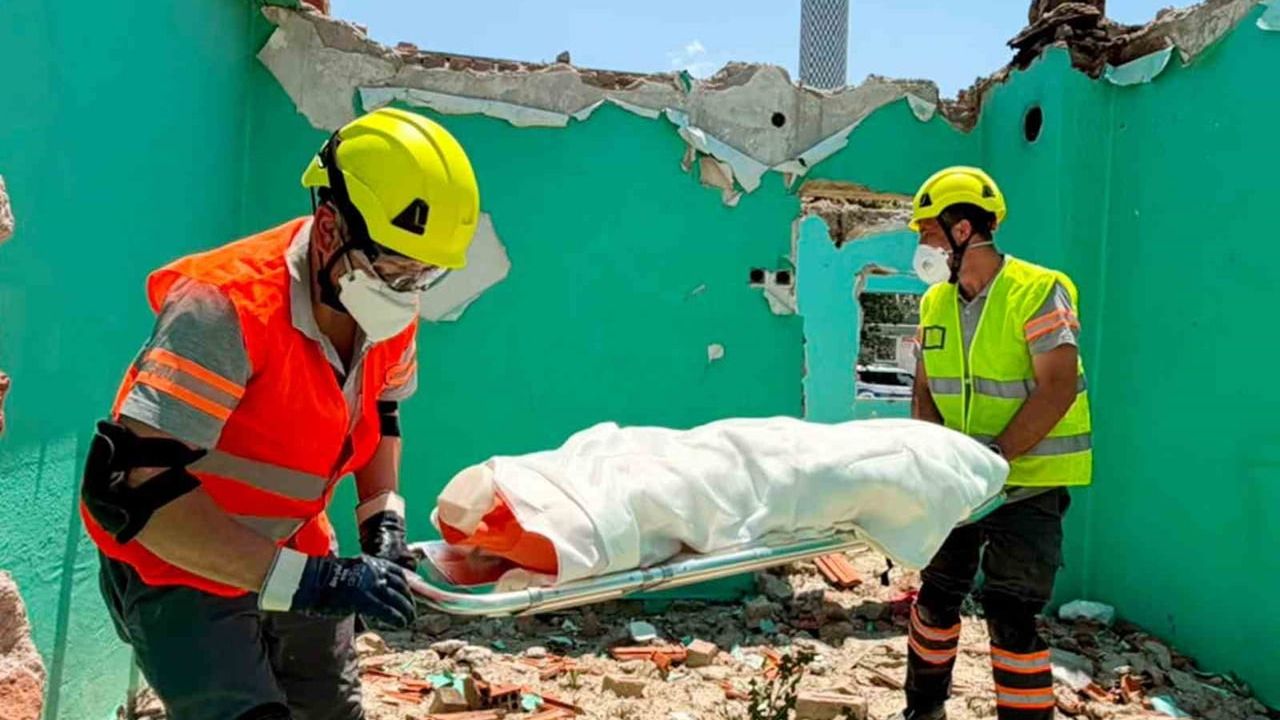 Kütahya OSB arama kurtarma ekibi AFAD tatbikatında başarılı