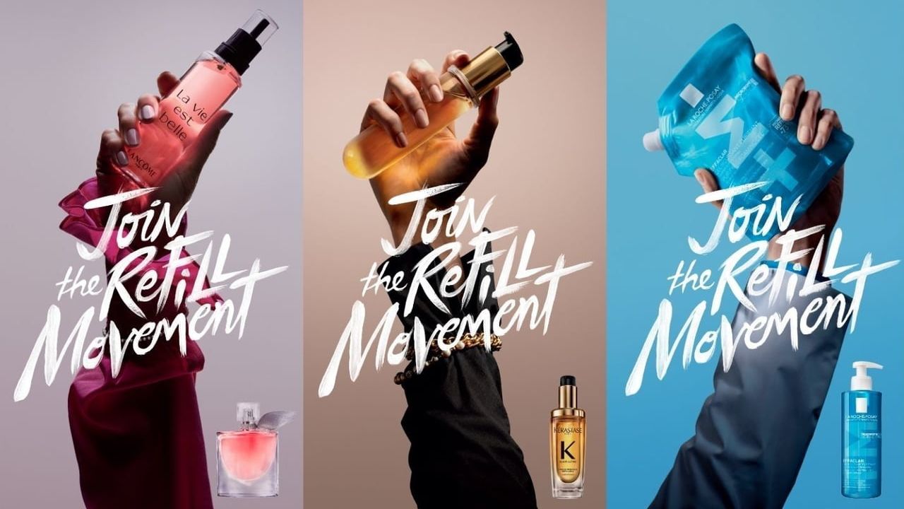 L’Oréal yeniden doldurulabilir güzellik hareketini genişletiyor