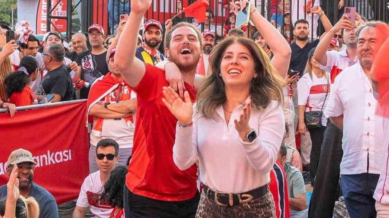 Los Angeles'ta 'Türkiye Is Here' etkinliği A Milli Takım'ın zaferini coşkuyla karşıladı