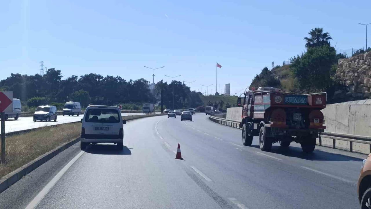 Manavgat'ta seyir halindeyken sara nöbeti geçiren sürücünün ehliyetine el konuldu