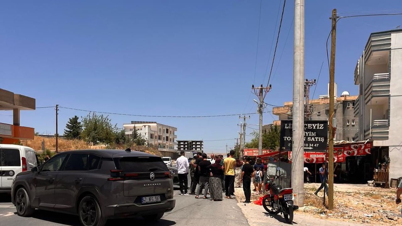 Mardin'de motosiklet ile otomobil çarpıştı: 1 yaralı