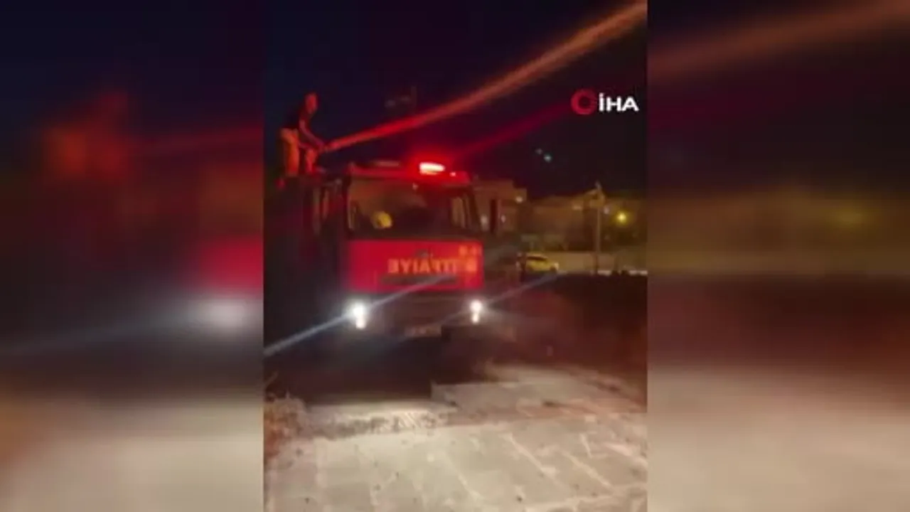 Mardin'de otluk alanda çıkan yangın söndürüldü