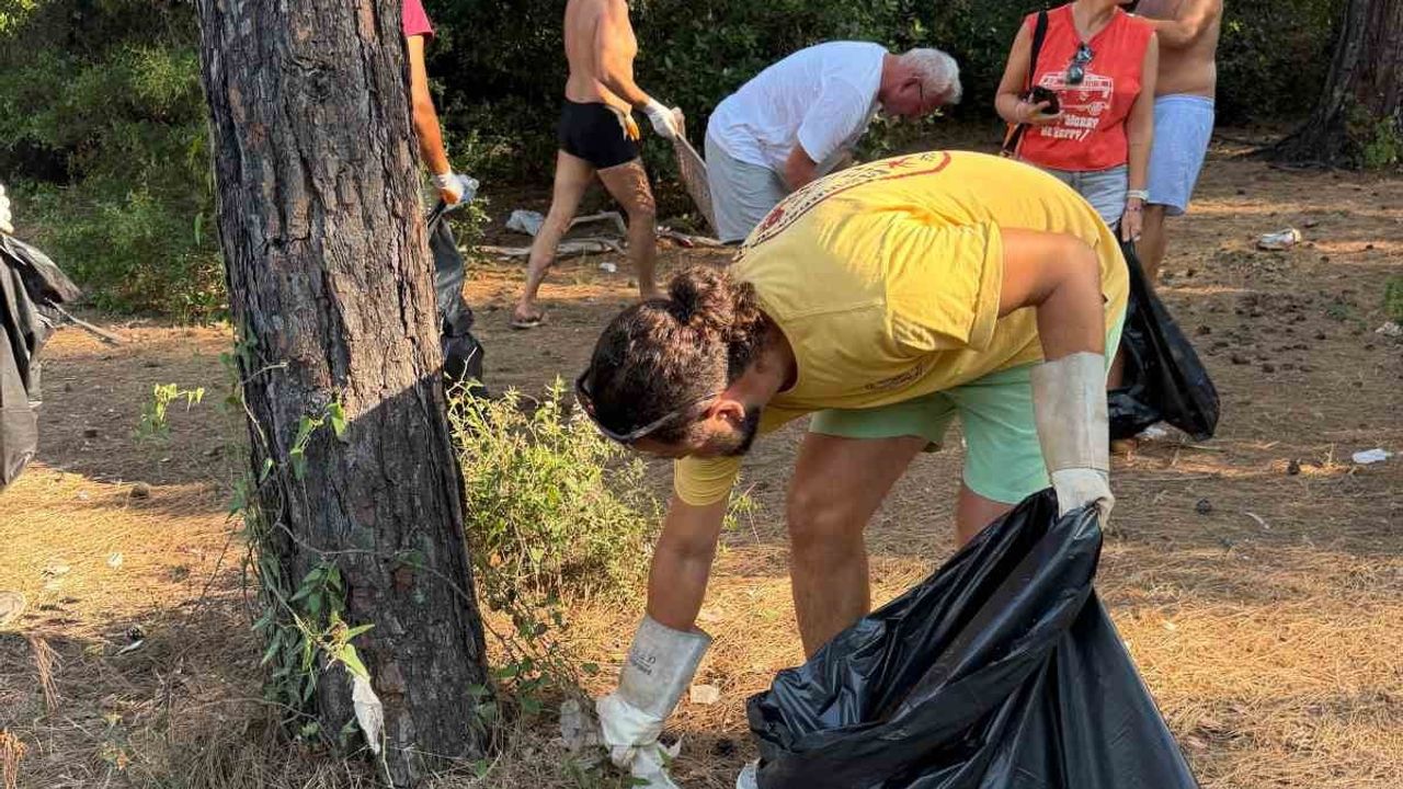 Marmaris Çamurlubük ve İnbükü’nde temizlik seferberliği