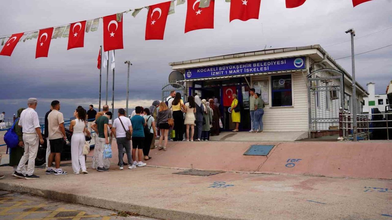 Mehtap turları ve Büyükada seferleri Kocaeli'de başlıyor