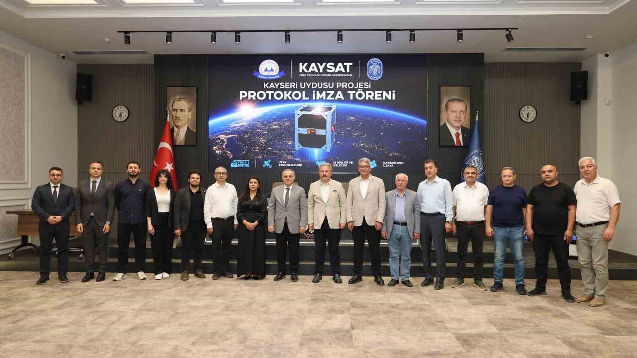 Melikgazi Belediyesi ve Erciyes Üniversitesi KAY-SAT için iş birliği protokolü imzaladı