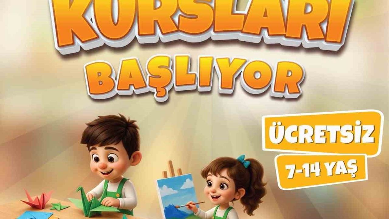 Melikgazi'nin yaz kurslarında geri sayım başladı