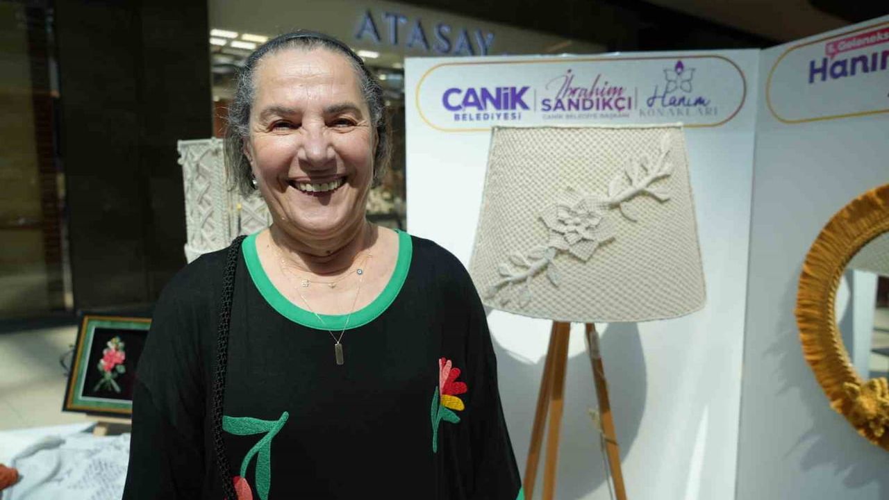 Meme kanserini üretimle atlatan 74 yaşındaki kadın yeniden hayata tutundu