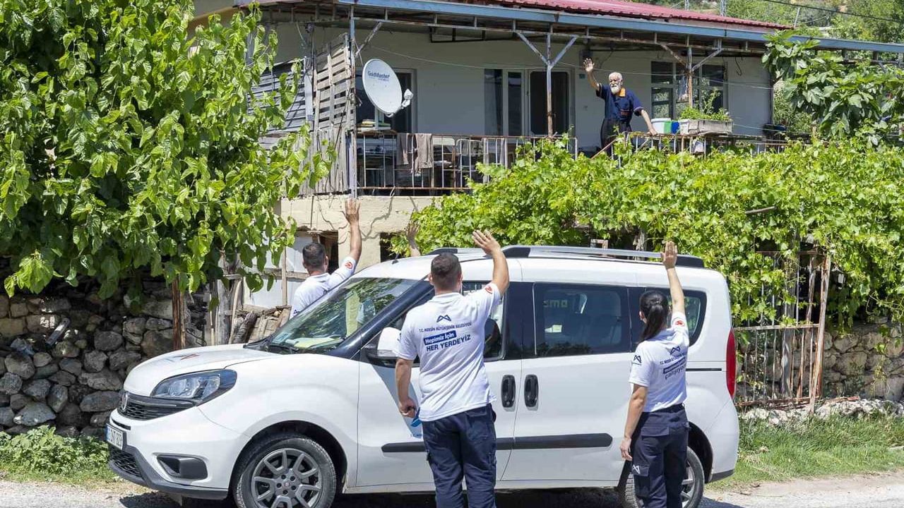 Mersin Büyükşehir'in Evde Sağlık ve Bakım Hizmetleri 13 ilçede yaşam kalitesini artırıyor