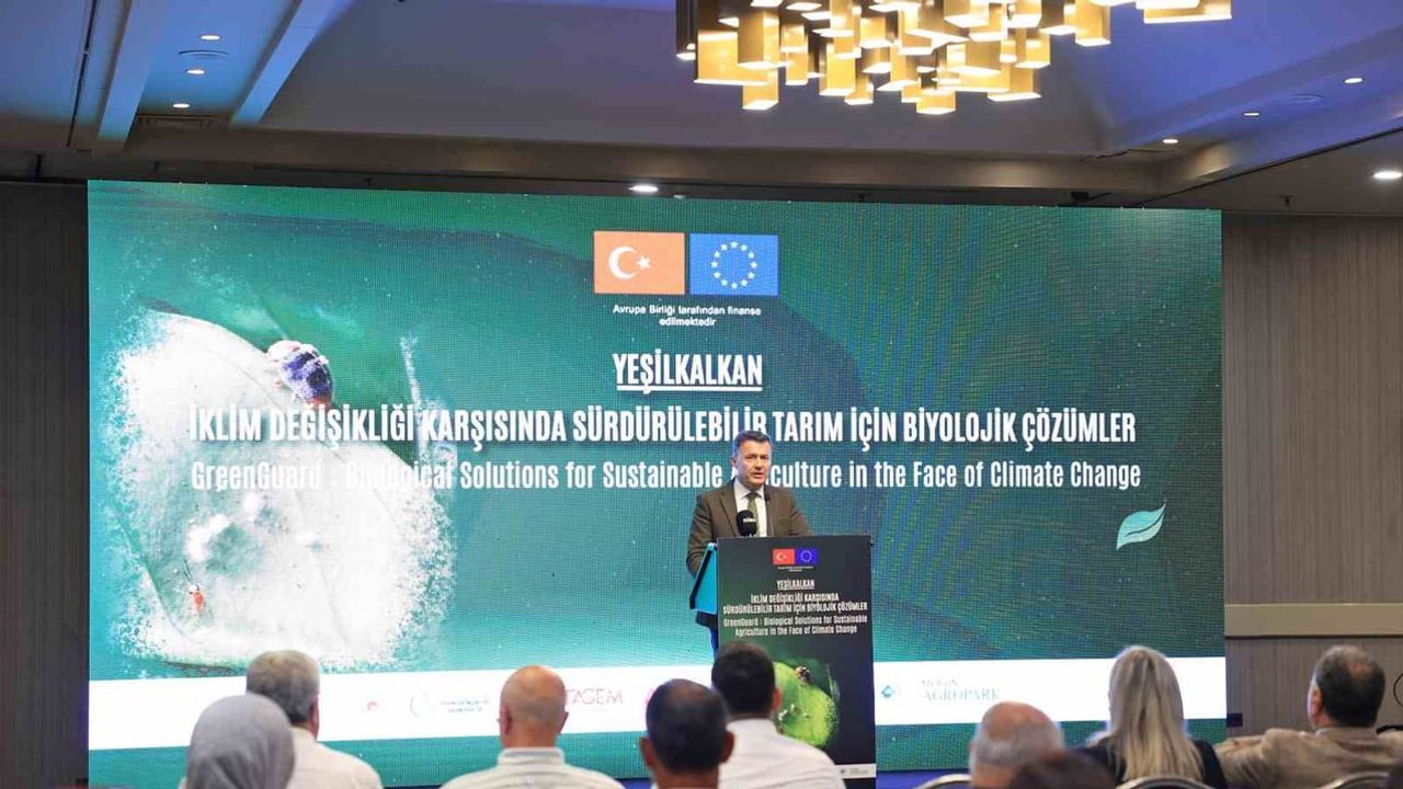 Mersin'de faydalı böcek üretim tesisi kuruluyor — 'Yeşil Kalkan' projesi biyolojik mücadeleyi yaygınlaştıracak
