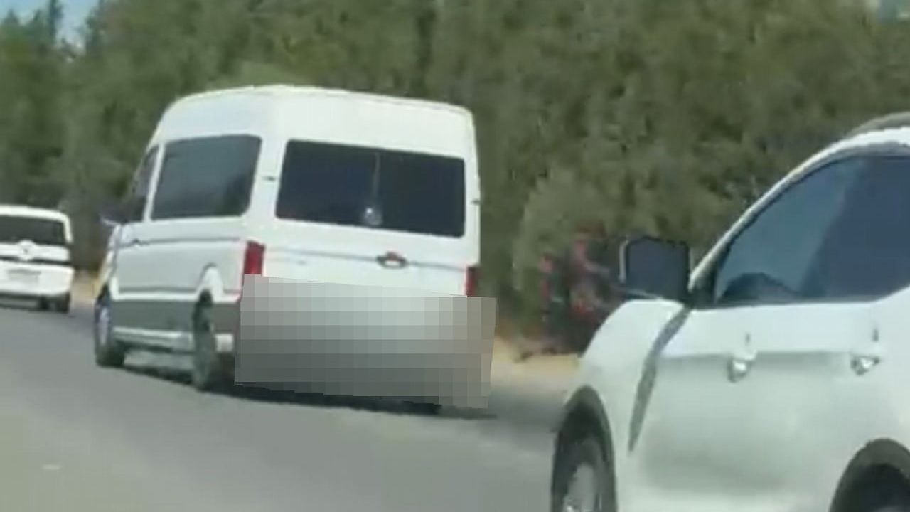 Mersin'de sanal devriyeye takılan minibüs sürücüsüne 21 bin 629 TL ceza