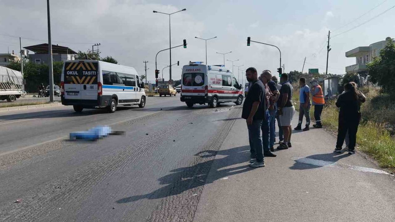 Mersin Silifke'de Trafik Kazası: 1 Ölü, 1 Ağır Yaralı