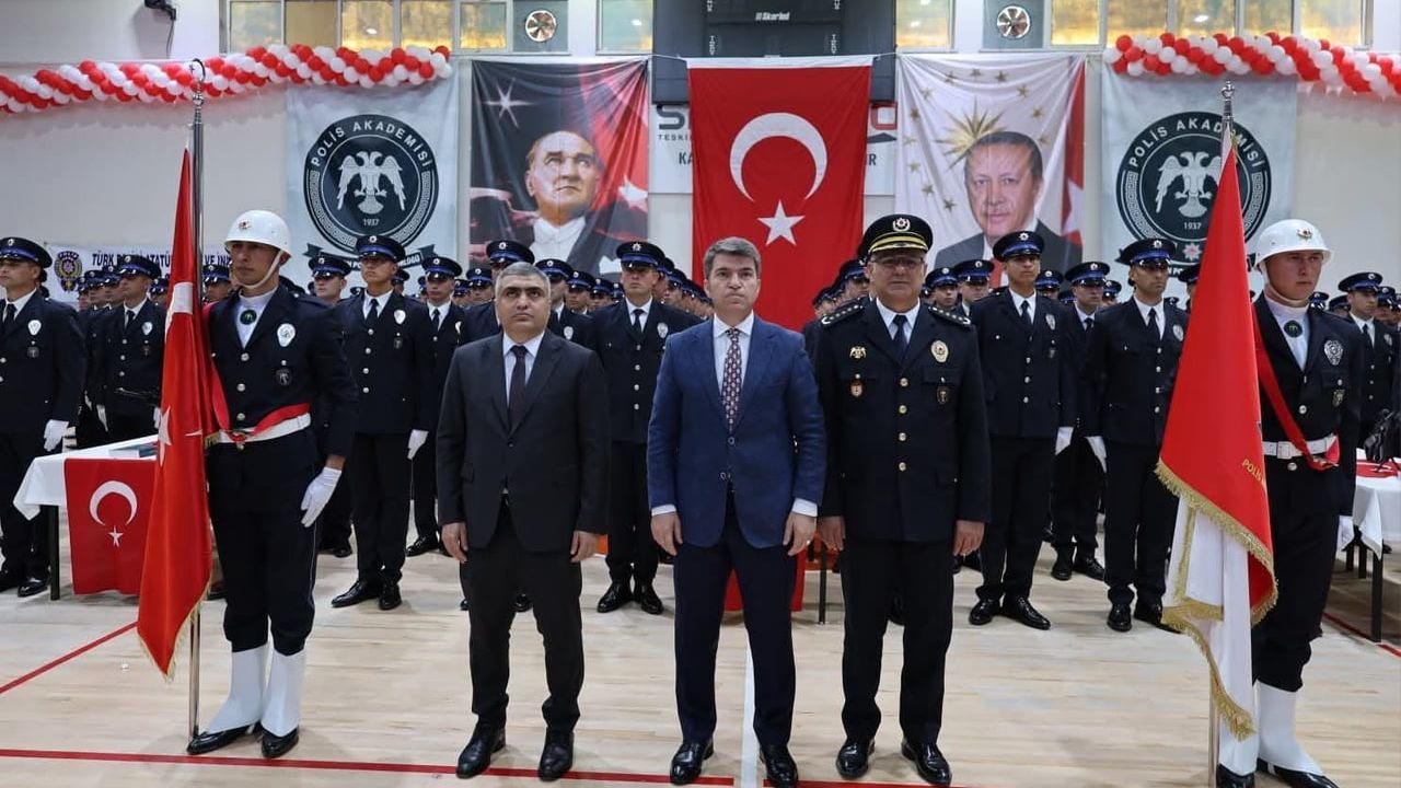 Merzifon POMEM'de 162 polis adayı mezun oldu