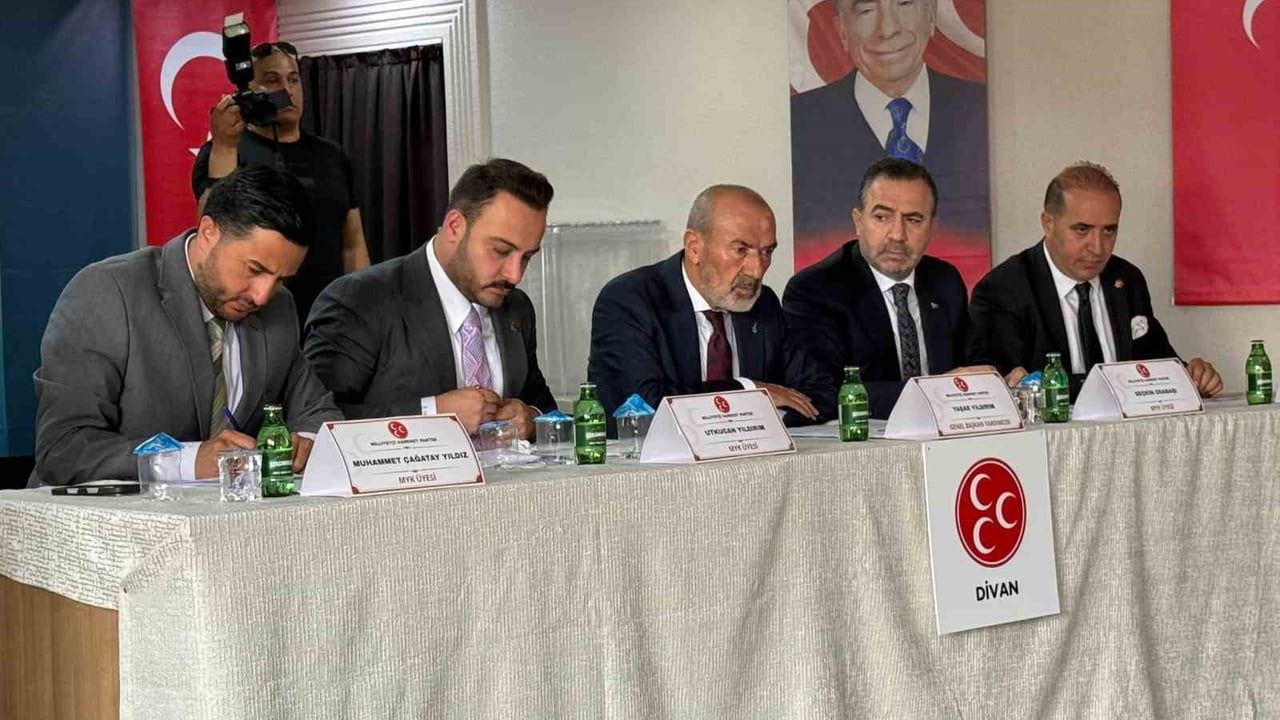 MHP Kızılcahamam ilçe başkanlığı 14’üncü olağan genel kurulunu gerçekleştirdi