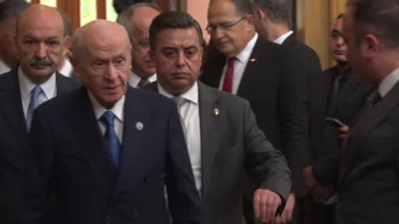 MHP lideri Devlet Bahçeli grup toplantısında konuştu
