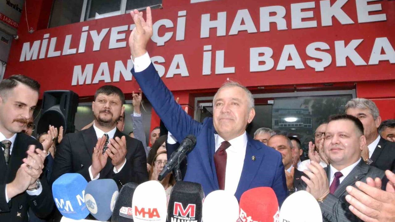 MHP Manisa il başkanlığında devir teslim ve Cumhur İttifakı vurgusu