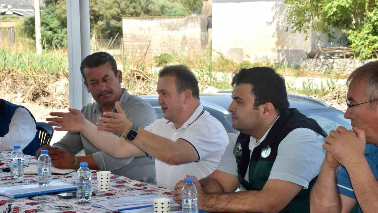 Milas'ta tarla balıkçılığı için ortak akıl toplantısı
