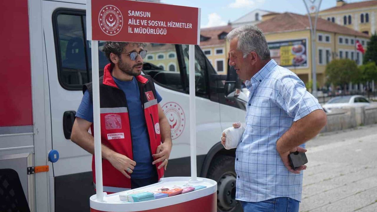 Mobil Sosyal Hizmet Aracı Samsun’da: Yerinde Sosyal Hizmet Haziran Boyunca Hizmette