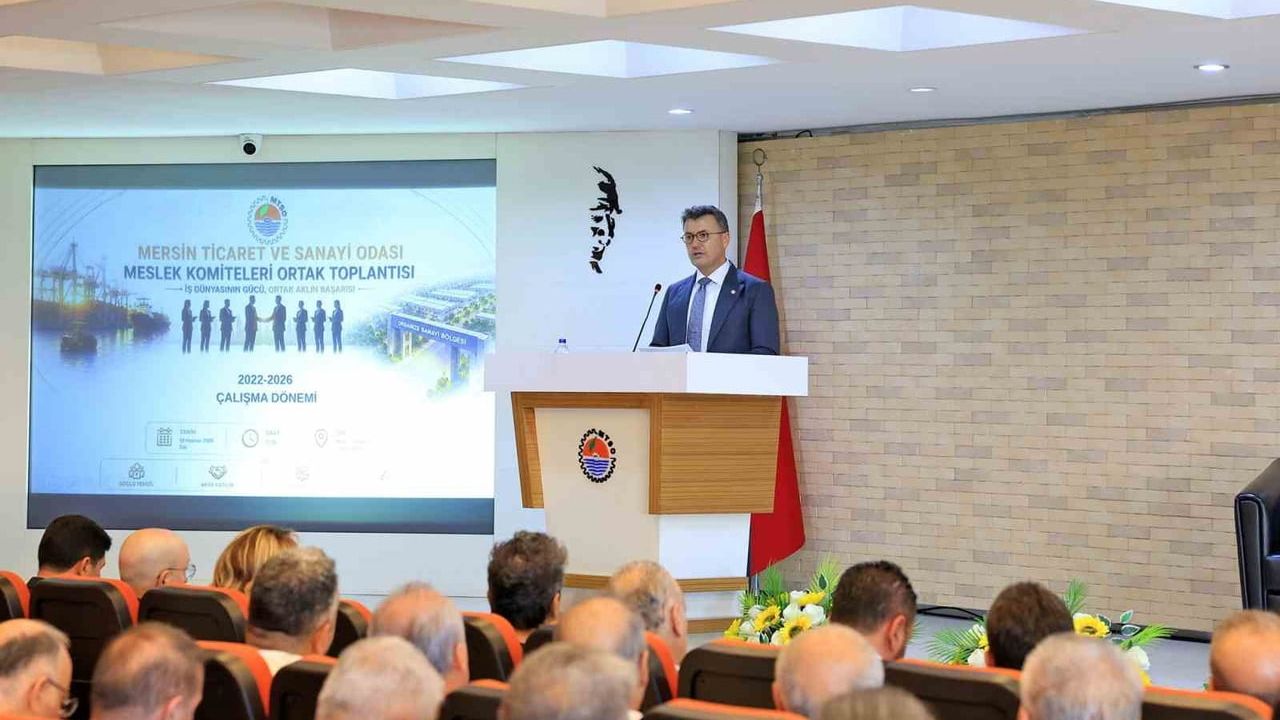MTSO Başkanı Çakır: Meslek Komiteleri Mersin ekonomisinin dönüşüm gücüdür