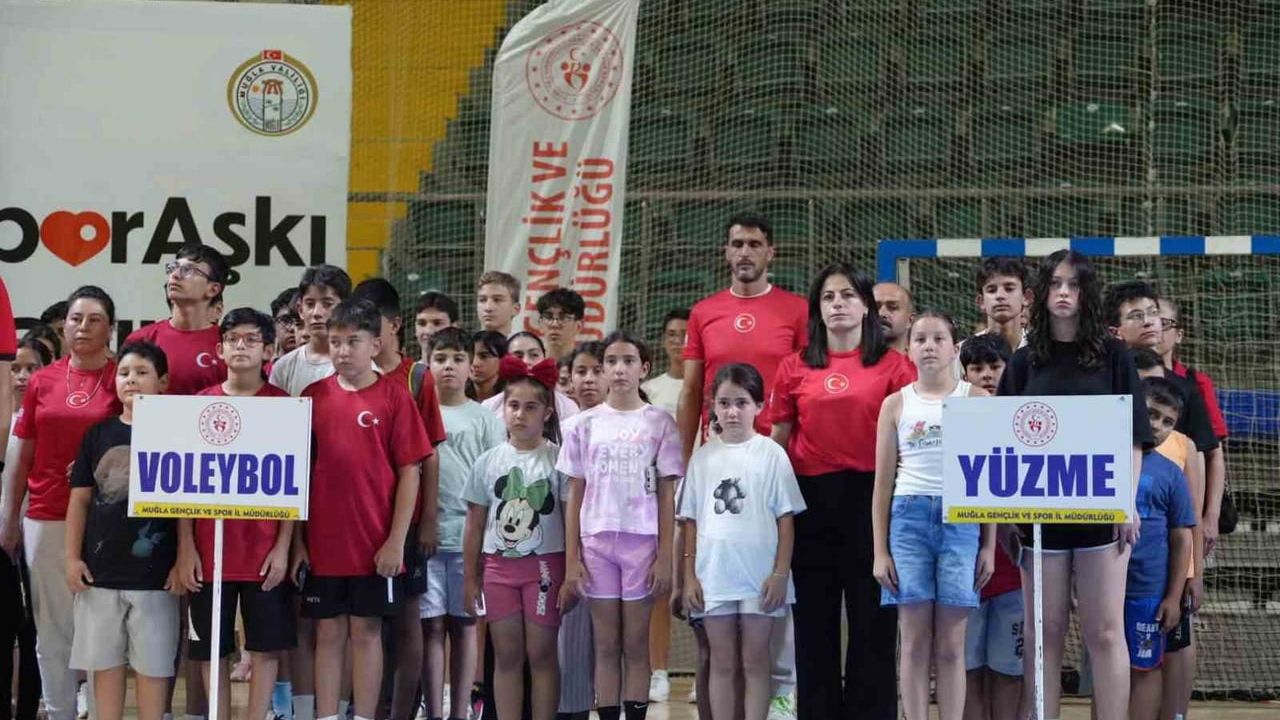 Muğla'da GSB ve engelsiz spor okulları yaz dönemi başladı