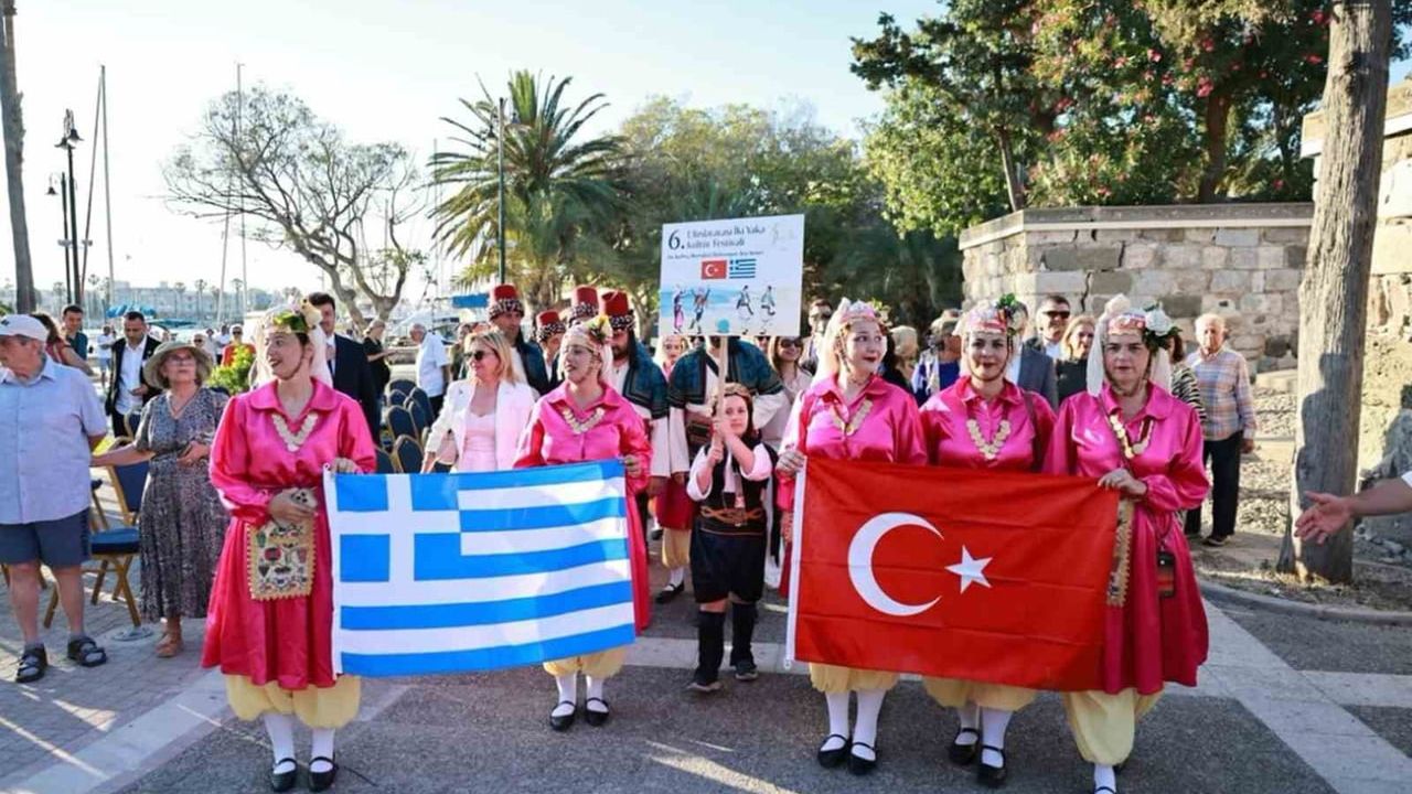 Muğla heyeti Kos'ta 'İki Yaka Dostluk' Festivaline katıldı