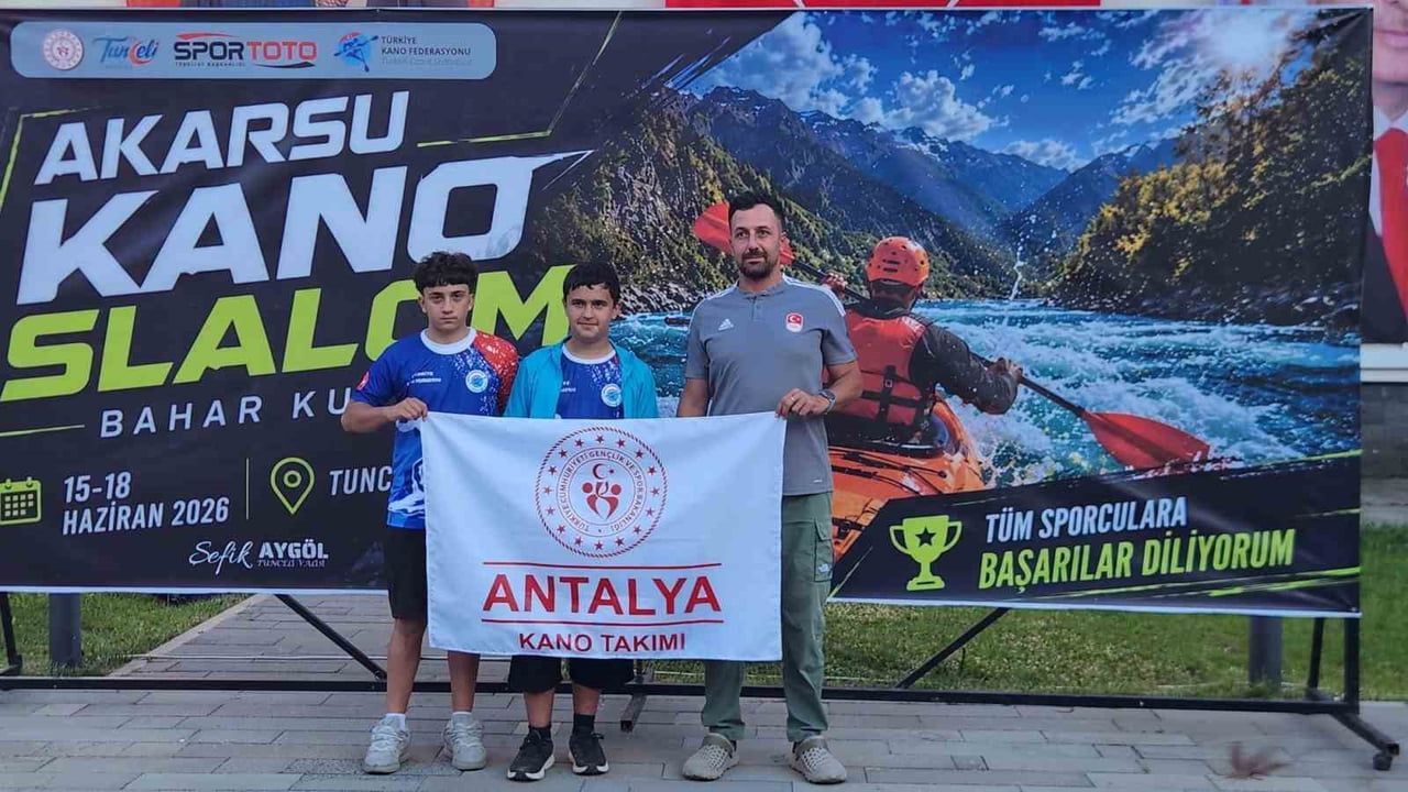 Munzur'da kano heyecanı başladı