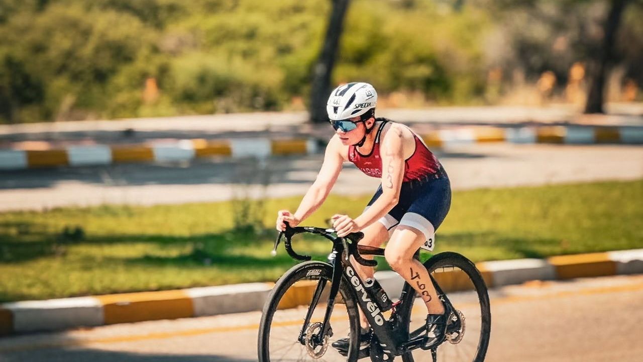 Mürya Karayel triatlon Türkiye şampiyonu